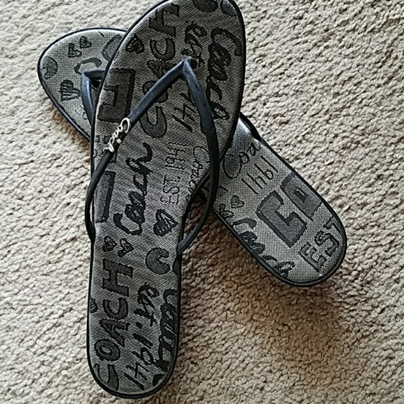 Coach flip flop - Picture 2 of 2